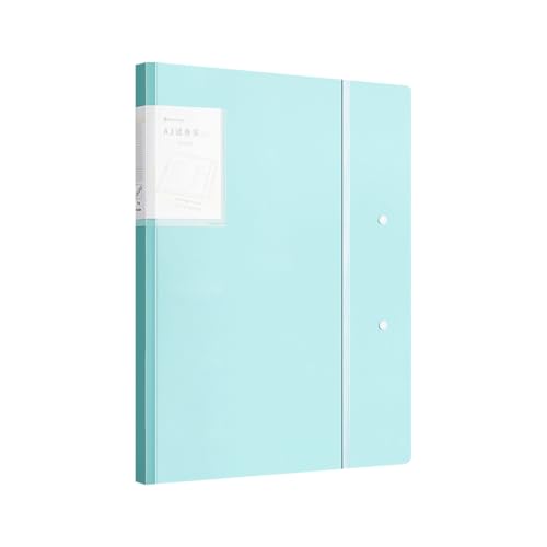 Vensool Klemmmappe – A3/A4 Dokumenten-Organizer, dickes 8 mm PP-Material, hält 120 Blatt, langlebiges Padfolio-Zwischenbrett für Büro, Verträge, Prüfungen oder neue Job-Geschenke (blau) von VENSOOL