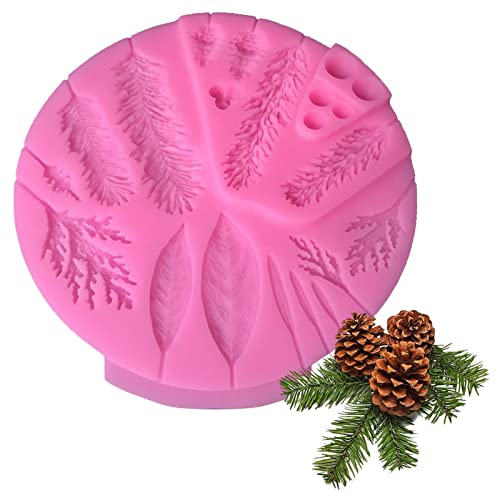 Silikonformen für Harzgießen | Weihnachtsbaumblätter Tannennadeln Herstellung Form, Epoxidharz Gießform für DIY Festival Handwerk Herstellung Heimdekoration Silikonformen für Harzgießen | Weihnachtsbaumblätter Tannennadeln Herstellung Form, Epoxidharz Gießform für DIY Festival Handwerk Herstellung Heimdekoration von VENTDOUCE