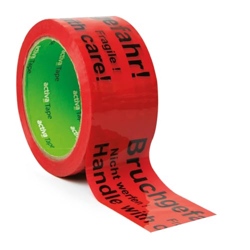 VEPATIM 144 Warnband Klebeband 48mmx66m activaTape Low Noise rot mit Aufdruck Bruchgefahr VEPATIM 144 Warnband Klebeband 48mmx66m activaTape Low Noise rot mit Aufdruck Bruchgefahr von VEPATIM