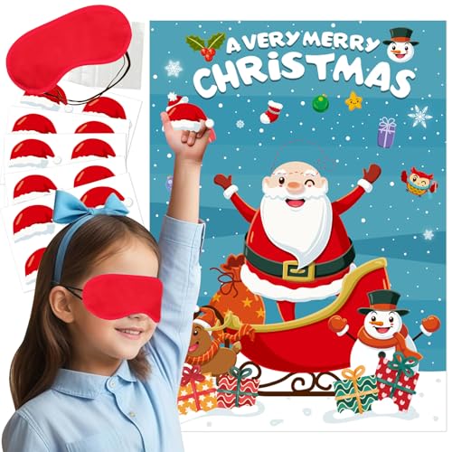 VEQENIFY Weihnachtsspiele für Kinder Weihnachtsspiel Weihnachts Spiel Weihnachten Spiele Heiligabend Weihnachtsfeier Spiele Weihnachtsspiele Erwachsene Weihnachts Spielze VEQENIFY Weihnachtsspiele für Kinder Weihnachtsspiel Weihnachts Spiel Weihnachten Spiele Heiligabend Weihnachtsfeier Spiele Weihnachtsspiele Erwachsene Weihnachts Spielze von VEQENIFY