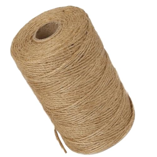 VERDANVERSE 1 Rolle Jute Schnur Natürliche Jutegarn für DIY Bastelprojekte Gartenarbeit und Hochzeitsdekoration Strapazierfähig Vielseitig Einsetzbar VERDANVERSE 1 Rolle Jute Schnur Natürliche Jutegarn für DIY Bastelprojekte Gartenarbeit und Hochzeitsdekoration Strapazierfähig Vielseitig Einsetzbar von VERDANVERSE