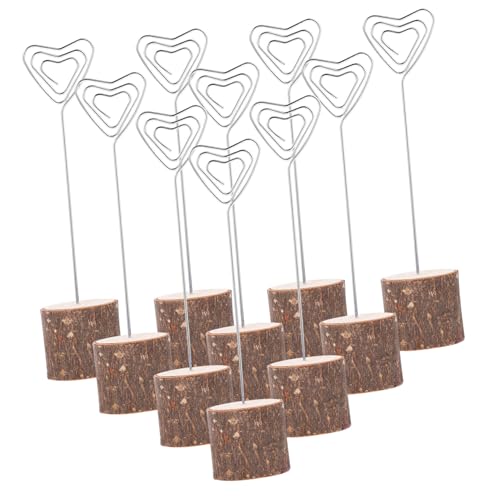 VERDANVERSE 10 Stück Holz Fotohalter mit Stabilem Sockel Memo Clip Vielseitige Tischkartenhalter für Hochzeit Party und Büro Robustes Design Sichere Oberfläche für Fotos Notizen und Karten VERDANVERSE 10 Stück Holz Fotohalter mit Stabilem Sockel Memo Clip Vielseitige Tischkartenhalter für Hochzeit Party und Büro Robustes Design Sichere Oberfläche für Fotos Notizen und Karten von VERDANVERSE