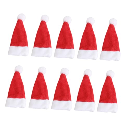 VERDANVERSE 10 Stück Lutscherhut Urlaub Weihnachtsdekoration Hut Weihnachtslutscher-süßigkeitsabdeckung Gestrickt Weihnachtspuppe Mini Weihnachtslutscher-süßigkeitshut Dekorate Pailletten Rot VERDANVERSE 10 Stück Lutscherhut Urlaub Weihnachtsdekoration Hut Weihnachtslutscher-süßigkeitsabdeckung Gestrickt Weihnachtspuppe Mini Weihnachtslutscher-süßigkeitshut Dekorate Pailletten Rot von VERDANVERSE