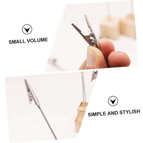 VERDANVERSE 12 Stück Teiliges Holz Kartenhalter mit Stabilem Holzsockel Vielseitiger Memo Clip Ständer für Tischkarten Fotos Notizen Elegante Aufsteller für Büro und Restaurant VERDANVERSE 12 Stück Teiliges Holz Kartenhalter mit Stabilem Holzsockel Vielseitiger Memo Clip Ständer für Tischkarten Fotos Notizen Elegante Aufsteller für Büro und Restaurant von VERDANVERSE