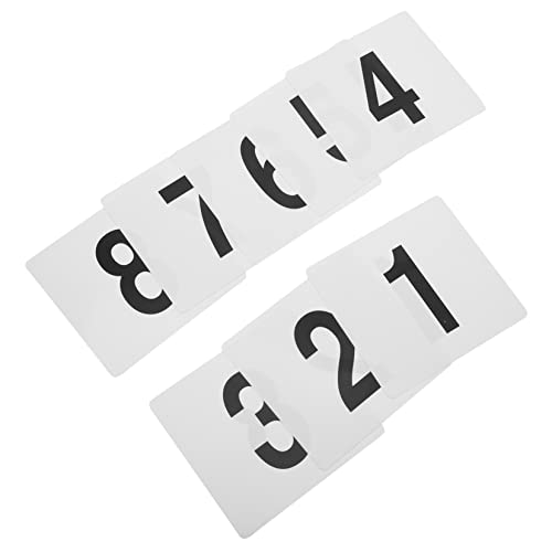 VERDANVERSE 1Satz Tischnummernkarten für Hochzeiten Doppelseitige Zahlenkarten für Tischdekoration Wiederverwendbar für Restaurants und Veranstaltungen von VERDANVERSE