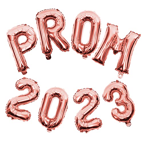 VERDANVERSE 2 Sätze Prom Folienballons Abschluss Dekoration Roségold Partyballons für Abschlussfeier Leichte Partydeko für Innen und Außen Fotorequisiten für Unvergessliche VERDANVERSE 2 Sätze Prom Folienballons Abschluss Dekoration Roségold Partyballons für Abschlussfeier Leichte Partydeko für Innen und Außen Fotorequisiten für Unvergessliche von VERDANVERSE