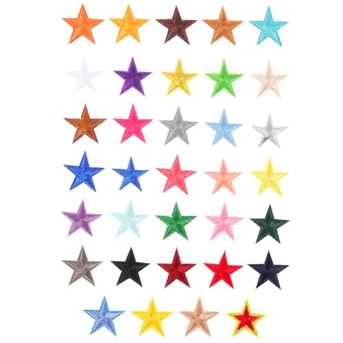 VERDANVERSE 35 Stück Teiliges Stern Aufbügel Patch Bestickte Bunte Stern Applikationen Kleine Eisen Patches für Kleidung Taschen Schuhe DIY Reparatur Dekoration Einfache Anwendung VERDANVERSE 35 Stück Teiliges Stern Aufbügel Patch Bestickte Bunte Stern Applikationen Kleine Eisen Patches für Kleidung Taschen Schuhe DIY Reparatur Dekoration Einfache Anwendung von VERDANVERSE