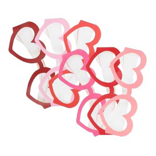 VERDANVERSE 6 Stück Herzförmige Sonnenbrille für Valentinstag Lustige Papierbrille als Party Dekoration Accessoire für Bachelorette Feiern und Romantische Fotoshootings VERDANVERSE 6 Stück Herzförmige Sonnenbrille für Valentinstag Lustige Papierbrille als Party Dekoration Accessoire für Bachelorette Feiern und Romantische Fotoshootings von VERDANVERSE
