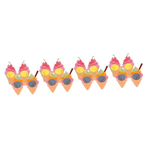 VERDANVERSE 8 Stck. Hawaiianische Partybrille Lustige Eiscreme Sonnenbrille für Fotorequisiten Tragbar Bunte Cartoon Dekoration für Sommerfeiern VERDANVERSE 8 Stck. Hawaiianische Partybrille Lustige Eiscreme Sonnenbrille für Fotorequisiten Tragbar Bunte Cartoon Dekoration für Sommerfeiern von VERDANVERSE
