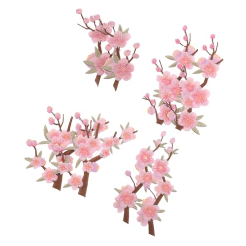 VERDANVERSE 8 Stück Teiliges Bestickte Blumen-patches Blossom zum Aufnähen Vielseitige Stoffapplikationen für Kleidung Jeans Rucksäcke Langlebige Modische Näh-deko für Diy-projekte von VERDANVERSE