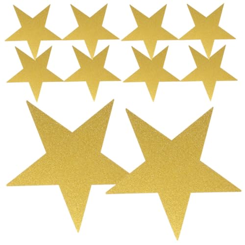 VERDANVERSE 80 Stück Große Glänzende Fünf Punkt Sterne für Veranstaltungen Fotokulissen und Kreative Bastelprojekte für Hochzeiten Geburtstagsfeiern und Weihnachten VERDANVERSE 80 Stück Große Glänzende Fünf Punkt Sterne für Veranstaltungen Fotokulissen und Kreative Bastelprojekte für Hochzeiten Geburtstagsfeiern und Weihnachten von VERDANVERSE