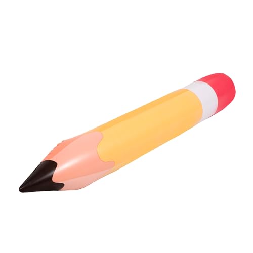 VERDANVERSE Aufblasbarer Bleistiftballon PVC Deko für Rückkehr zur Schule Klassenraum Party Accessoire Sommerdekoration Foto Requisite für Kinderfeiern VERDANVERSE Aufblasbarer Bleistiftballon PVC Deko für Rückkehr zur Schule Klassenraum Party Accessoire Sommerdekoration Foto Requisite für Kinderfeiern von VERDANVERSE