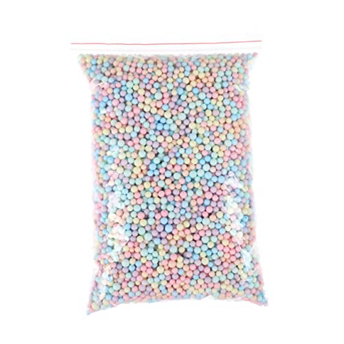 VERDANVERSE Bunte Schaumstoffkugeln DIY Bastelmaterial Geschenkbox Füllung Dekoration für Party Fischglas Blumentopf Sichere Geruchslose Kunststoffperlen Vielseitig Verwendbar von VERDANVERSE