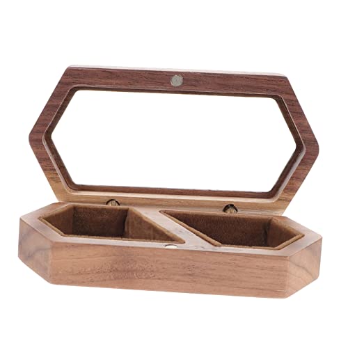 VERDANVERSE Holz Schmuckschatulle Vintage Stil mit Magnetverschluss Tragbare Schmuckbox für Ringe und Halsketten Robustes Langlebiges Material Geschenkbox für Hochzeit Verlobung Geburtstag VERDANVERSE Holz Schmuckschatulle Vintage Stil mit Magnetverschluss Tragbare Schmuckbox für Ringe und Halsketten Robustes Langlebiges Material Geschenkbox für Hochzeit Verlobung Geburtstag von VERDANVERSE