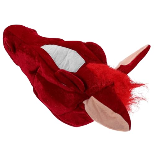 VERDANVERSE Horse Head Hat Pferdemasken-kostüm Echt Wirkende Pferdefeatures Schnelles Anziehen Partyhighlight Für Neujahrsfest Rollenspiel Bühne von VERDANVERSE
