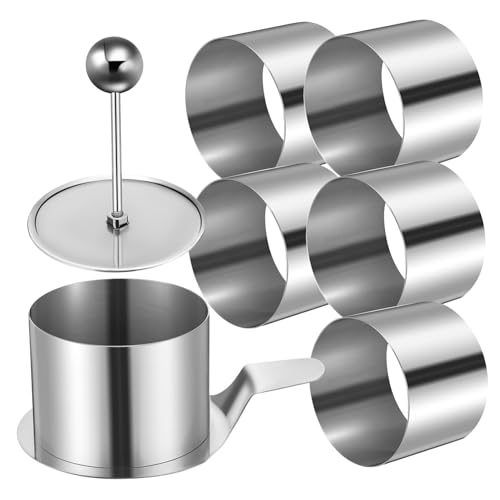 VERDANVERSE Mousse Kuchenform Rund und Langlebig für Desserts und Backprojekte Vielseitig Einsetzbar für Hobbybäcker und Partys VERDANVERSE Mousse Kuchenform Rund und Langlebig für Desserts und Backprojekte Vielseitig Einsetzbar für Hobbybäcker und Partys von VERDANVERSE