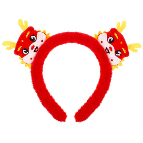 VERDANVERSE Neujahrs-stirnband mit Niedlicher Drachenfigur Festliches Haarband für Damen Vielseitiger Kopfschmuck für Silvesterfeiern und Aufführungen Originelles Party-haarreif-accessoire VERDANVERSE Neujahrs-stirnband mit Niedlicher Drachenfigur Festliches Haarband für Damen Vielseitiger Kopfschmuck für Silvesterfeiern und Aufführungen Originelles Party-haarreif-accessoire von VERDANVERSE