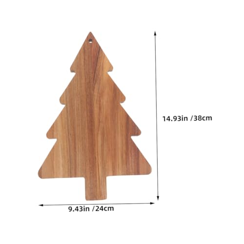 VERDANVERSE Reversibles Akazienholz Weihnachtsbaum Schneide Servierbrett Glatte Kanten für Sichere Zubereitung Vielseitig Nutzbar als Obst Käseplatte Natürliche Holzmaserung Einfache Reinigung VERDANVERSE Reversibles Akazienholz Weihnachtsbaum Schneide Servierbrett Glatte Kanten für Sichere Zubereitung Vielseitig Nutzbar als Obst Käseplatte Natürliche Holzmaserung Einfache Reinigung von VERDANVERSE