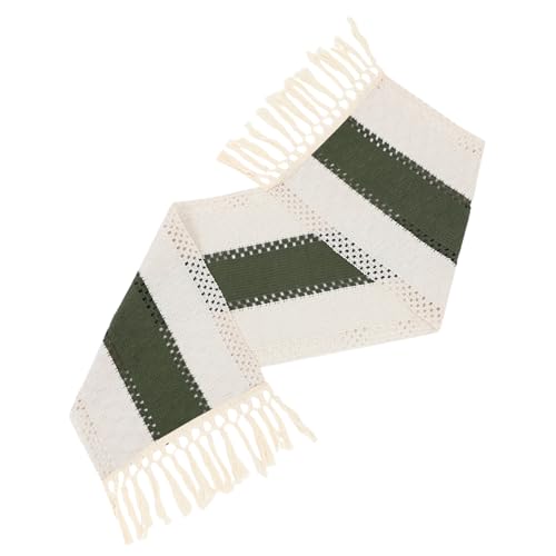 VERDANVERSE Rustikaler Tischläufer Boho mit Quasten Polyester Hitzebeständig Dekorativer Tischläufer für Esszimmer Party Hochzeit Vielseitige Outdoor und Indoor Dekoration VERDANVERSE Rustikaler Tischläufer Boho mit Quasten Polyester Hitzebeständig Dekorativer Tischläufer für Esszimmer Party Hochzeit Vielseitige Outdoor und Indoor Dekoration von VERDANVERSE