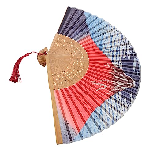 VERDANVERSE Vintage Faltfächer aus Seide und Japanischer Handfächer Tragbar Elegant für Tanz und Dekoration Retro Handfächer für Frauen VERDANVERSE Vintage Faltfächer aus Seide und Japanischer Handfächer Tragbar Elegant für Tanz und Dekoration Retro Handfächer für Frauen von VERDANVERSE