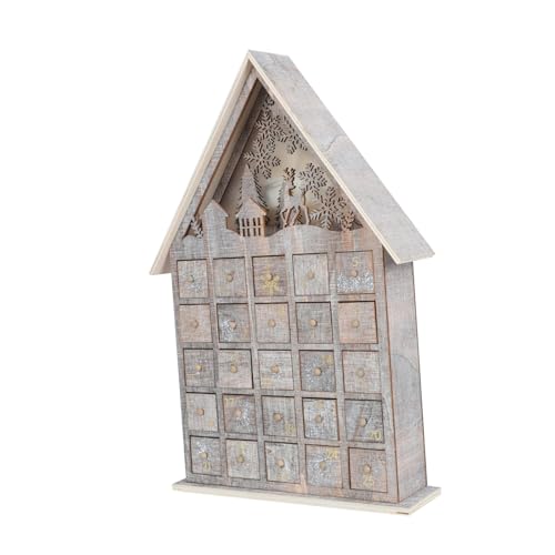 VERDANVERSE Weihnachtlicher Holz Schubladenkalender mit LED Beleuchtung Umweltfreundliche Desktop Deko Festliches Advents Ornament Stilvolle Tischdekoration für Wohn und Arbeitsräume VERDANVERSE Weihnachtlicher Holz Schubladenkalender mit LED Beleuchtung Umweltfreundliche Desktop Deko Festliches Advents Ornament Stilvolle Tischdekoration für Wohn und Arbeitsräume von VERDANVERSE