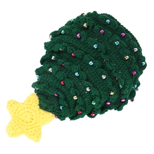 VERDANVERSE Weihnachtsbaum Mütze Handgestrickt Warmes Festtagsmütze Geschenk Grün Weicher Beanie für Erwachsene Festliche Wintermode VERDANVERSE Weihnachtsbaum Mütze Handgestrickt Warmes Festtagsmütze Geschenk Grün Weicher Beanie für Erwachsene Festliche Wintermode von VERDANVERSE