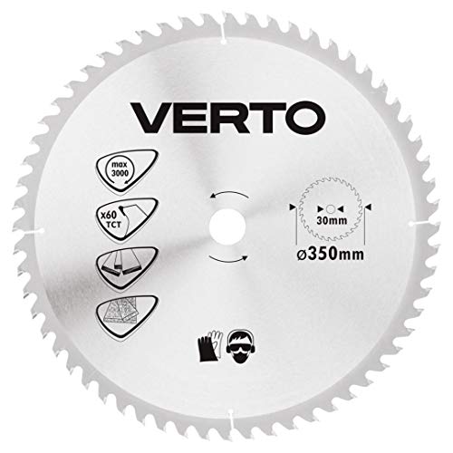 Widia-Sägescheibe 350 x 30 mm, 60 Zähne, Scheibenstärke 2,2 mm, Zahnstärke 3,2 mm, Reduktionsstücke: 30 x 16 mm, 30 x 20 mm, 30 x 25,4 mm VERTO 61H144 Widia-Sägescheibe 350 x 30 mm, 60 Zähne, Scheibenstärke 2,2 mm, Zahnstärke 3,2 mm, Reduktionsstücke: 30 x 16 mm, 30 x 20 mm, 30 x 25,4 mm VERTO 61H144 von VERTO