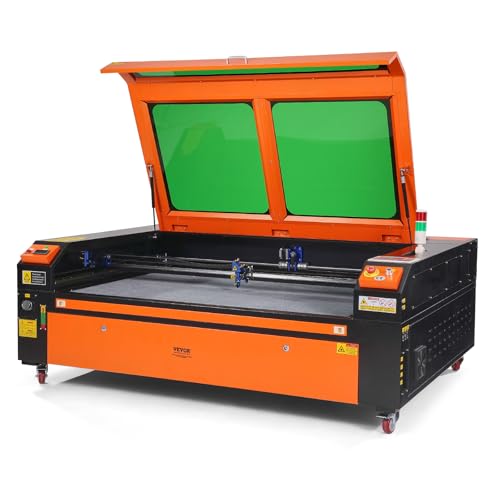 VEVOR 130W CO2 Laser Graviermaschine 900x1400mm Lasergravierer 20mm Gravur-Stärke Lasergravurmaschine 800mm/s Graviergerät USB-Anschluss Kompatibel mit LightBurn CorelDRAW AutoCAD VEVOR 130W CO2 Laser Graviermaschine 900x1400mm Lasergravierer 20mm Gravur-Stärke Lasergravurmaschine 800mm/s Graviergerät USB-Anschluss Kompatibel mit LightBurn CorelDRAW AutoCAD von VEVOR