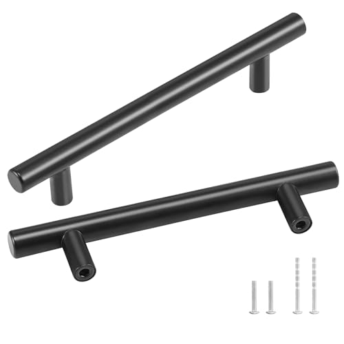 VEVOR 30er-Set Möbelgriff Edelstahl Stangengriff 188x12x32mm Küchengriff Mittenlochabstand 128mm Schrankgriff Dicke der Schrankplatten von 1,52 bis 2cm oder 1,27 bis 4cm Türgriffe Schubladengriffe von VEVOR