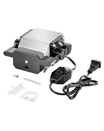 VEVOR Air Assist 30 L/min, Luftunterstützungsset für Lasergravierer, beseitigt Rauch & Staub, reduziert die Oberflächentemperatur, schützt die Laserlinse, zum Lasergravieren von Holz & Metall von VEVOR