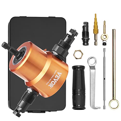 VEVOR Blechscherenaufsatz Metallscherenaufsatz 1,6 mm, 1500–3000 U/min Blechschere Bohrer Schlagschrauber Aufsatz, Universal Einsetzbar Schwarz Metallscherenaufsatz Schlagfertig Bohrmaschine Orange VEVOR Blechscherenaufsatz Metallscherenaufsatz 1,6 mm, 1500–3000 U/min Blechschere Bohrer Schlagschrauber Aufsatz, Universal Einsetzbar Schwarz Metallscherenaufsatz Schlagfertig Bohrmaschine Orange von VEVOR