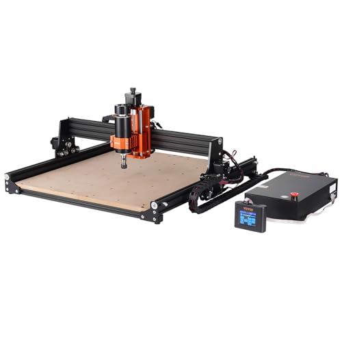 VEVOR CNC-Fräsmaschine, 300 W, Graviermaschine 3-Achsen-GRBL-Steuerung, Holzgravur-Schnitzfräsmaschinen-Kit, 400 x 400 x 60 mm Arbeitsbereich 1200 U/min für Holz, Acryl, MDF, PVC, Kunststoffschaum VEVOR CNC-Fräsmaschine, 300 W, Graviermaschine 3-Achsen-GRBL-Steuerung, Holzgravur-Schnitzfräsmaschinen-Kit, 400 x 400 x 60 mm Arbeitsbereich 1200 U/min für Holz, Acryl, MDF, PVC, Kunststoffschaum von VEVOR