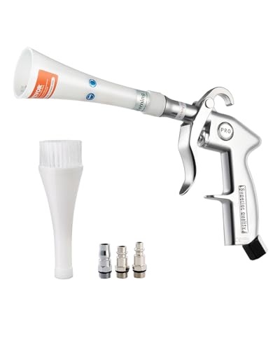 VEVOR Druckluft Reinigungspistole, 6–9,2 Bar Waschpistole mit 2 Düsensätzen, 360° drehbare Düse für gründliche Reinigung, Autoreinigungspistole, kompatibel mit 1/4 NPT-Luftkompressor VEVOR Druckluft Reinigungspistole, 6–9,2 Bar Waschpistole mit 2 Düsensätzen, 360° drehbare Düse für gründliche Reinigung, Autoreinigungspistole, kompatibel mit 1/4 NPT-Luftkompressor von VEVOR