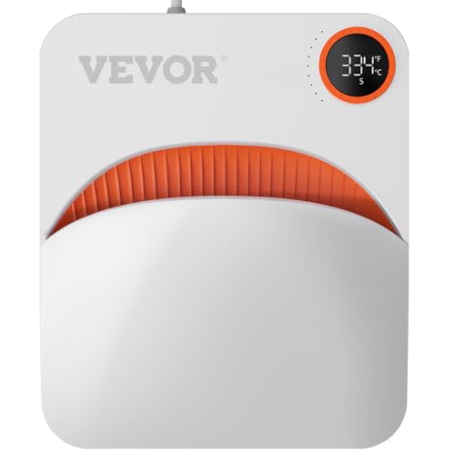 VEVOR Hitzepresse, 7x6 Zoll, tragbarer T-Shirt-Druck, multifunktionale Sublimations-Transfer-Hitzepresse, einfache Aufbügelpresse für T-Shirts/Taschen/HTV/Kissen, Vinyl-Projekte von VEVOR