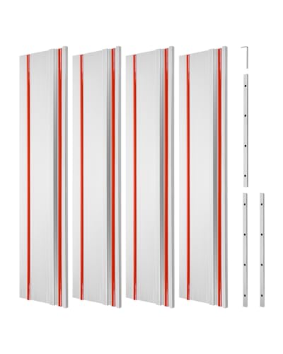 VEVOR Führungsschiene für Tauchsägen, 700x180 mm, 4er-Set Schienen aus extrudiertem Aluminium und 3 Verbindungsstücken, kompatibel mit Tauchsägen von Makita, Festool und WEN, für Holzbearbeitung VEVOR Führungsschiene für Tauchsägen, 700x180 mm, 4er-Set Schienen aus extrudiertem Aluminium und 3 Verbindungsstücken, kompatibel mit Tauchsägen von Makita, Festool und WEN, für Holzbearbeitung von VEVOR