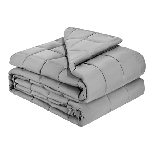 VEVOR Gewichtsdecke, 11,5 kg, Therapiedecke 2235x2640 mm, Kingsize, Gewichtete Decken mit Glasperlen, geeignet für Erwachsene mit 113–140 kg, Linderung von Angstzuständen und Stress, grau VEVOR Gewichtsdecke, 11,5 kg, Therapiedecke 2235x2640 mm, Kingsize, Gewichtete Decken mit Glasperlen, geeignet für Erwachsene mit 113–140 kg, Linderung von Angstzuständen und Stress, grau von VEVOR