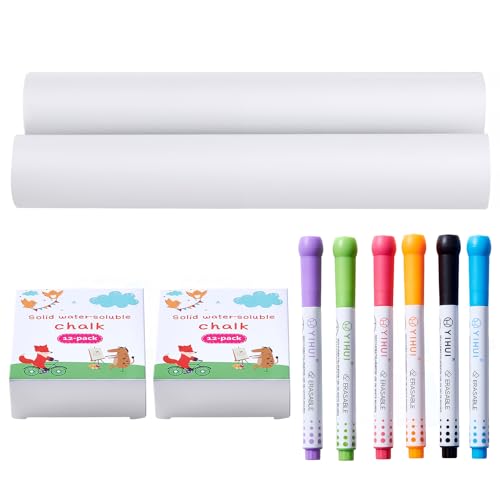 VEVOR Kindertafel Zubehörset, 32-teiliges Spieltafel-Malset für Kinder, inklusive Kreiden, trocken abwischbaren Markern und Papierrollen, Zubehörset für Staffelei, Malzubehör für Kinder ab 3 Jahren VEVOR Kindertafel Zubehörset, 32-teiliges Spieltafel-Malset für Kinder, inklusive Kreiden, trocken abwischbaren Markern und Papierrollen, Zubehörset für Staffelei, Malzubehör für Kinder ab 3 Jahren von VEVOR