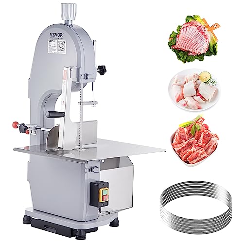 VEVOR Knochen Sägemaschine, 1500 W 300 kg/h Elektrische Knochenschneidemaschine, 490x380 mm Knochenschneidemaschine, 4-200 mm Schnittdicke Gastro-Fleischsäge, Kommerzielle Knochensäge Fleischbandsäge VEVOR Knochen Sägemaschine, 1500 W 300 kg/h Elektrische Knochenschneidemaschine, 490x380 mm Knochenschneidemaschine, 4-200 mm Schnittdicke Gastro-Fleischsäge, Kommerzielle Knochensäge Fleischbandsäge von VEVOR