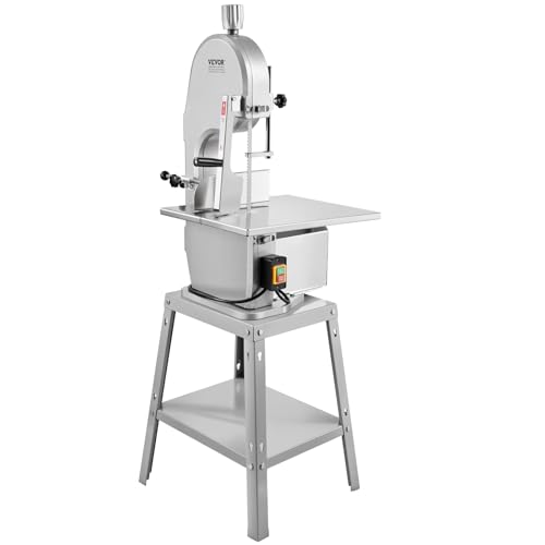 VEVOR Kommerzielle elektrische Fleischbandsäge Knochenschneidemaschine, 1800 W vertikale Knochensäge, 380 x 485 mm Werkbank, Gefrierfleischschneider mit Klinge für Rippchen, Schweinefleisch VEVOR Kommerzielle elektrische Fleischbandsäge Knochenschneidemaschine, 1800 W vertikale Knochensäge, 380 x 485 mm Werkbank, Gefrierfleischschneider mit Klinge für Rippchen, Schweinefleisch von VEVOR