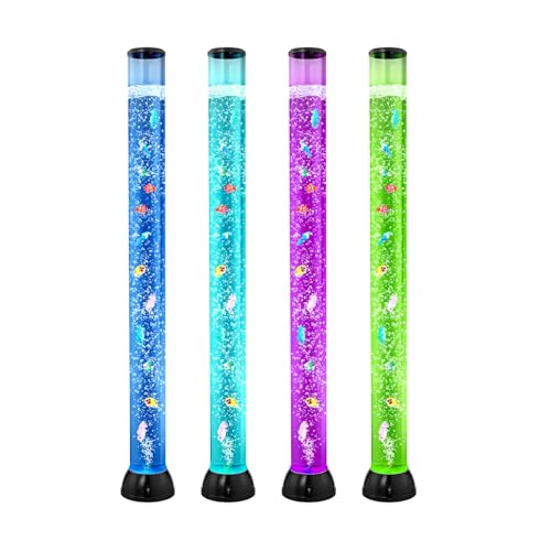 VEVOR Lavalampe mit 10 schwimmenden Fischen, 120 cm, Blasenlichtlampe, 16 Farbwechsel-Lichteffekte, Fernbedienung, Stimmungslicht, Aquarium Nachtlicht für Schlafzimmer, Wohnzimmer, Heimdekoration VEVOR Lavalampe mit 10 schwimmenden Fischen, 120 cm, Blasenlichtlampe, 16 Farbwechsel-Lichteffekte, Fernbedienung, Stimmungslicht, Aquarium Nachtlicht für Schlafzimmer, Wohnzimmer, Heimdekoration von VEVOR