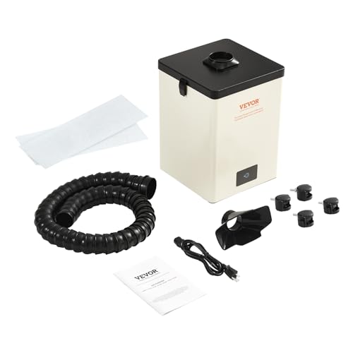 VEVOR Lötrauchabsaugung 150W Schweißrauchabsauger 332 m³/h Mini Desktop Lötrauchabsorber 5800U/min 3-Stufen-Filter Lötrauch Absaugung für Lötstation Schweißarbeiten VEVOR Lötrauchabsaugung 150W Schweißrauchabsauger 332 m³/h Mini Desktop Lötrauchabsorber 5800U/min 3-Stufen-Filter Lötrauch Absaugung für Lötstation Schweißarbeiten von VEVOR