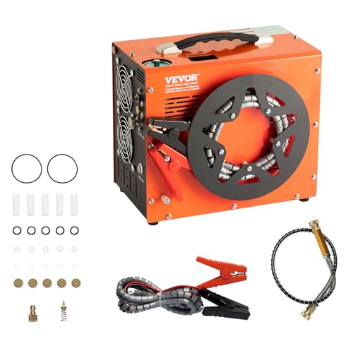 VEVOR PCP Kompressor 30Mpa/4500PSI Luftkompressor 1L Tragbarer PCP DC12V & AC120V Kompressor 25min Einschaltdauer Luftpump 600-W-Hochleistungskonverter Hochdruckpumpe Airgun Gewehr VEVOR PCP Kompressor 30Mpa/4500PSI Luftkompressor 1L Tragbarer PCP DC12V & AC120V Kompressor 25min Einschaltdauer Luftpump 600-W-Hochleistungskonverter Hochdruckpumpe Airgun Gewehr von VEVOR