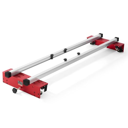 VEVOR Planfräsvorrichtung 1525mm, tragbare und leicht einstellbare Vorrichtung zum Glätten von Platten, DIY-Frässchlitten für die Holzbearbeitung, Trimmhobelmaschine zum Glätten von Holz, Heimwerker VEVOR Planfräsvorrichtung 1525mm, tragbare und leicht einstellbare Vorrichtung zum Glätten von Platten, DIY-Frässchlitten für die Holzbearbeitung, Trimmhobelmaschine zum Glätten von Holz, Heimwerker von VEVOR