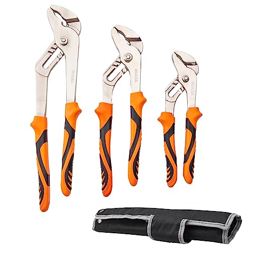 VEVOR Professionaler Zangensatz Zangenset, 3-teiliges Set 34-50 mm Einstellbar Feinmechaniker Zangen Set Rillengelenkzange Wasserpumpenzange Nutgelenkzange 8/10/12 Zoll Zangen Zangenset VEVOR Professionaler Zangensatz Zangenset, 3-teiliges Set 34-50 mm Einstellbar Feinmechaniker Zangen Set Rillengelenkzange Wasserpumpenzange Nutgelenkzange 8/10/12 Zoll Zangen Zangenset von VEVOR