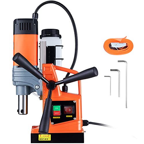 VEVOR Profi Kernbohrmaschine Magnetbohrmaschine 1300 W, Kernbohrmaschine Magnetbohreinheit 13000 N 40 mm, 810 U/min Magnetkernbohrsystem für Schiffsbau, Brückenbau, Windkrafterzeugung VEVOR Profi Kernbohrmaschine Magnetbohrmaschine 1300 W, Kernbohrmaschine Magnetbohreinheit 13000 N 40 mm, 810 U/min Magnetkernbohrsystem für Schiffsbau, Brückenbau, Windkrafterzeugung von VEVOR