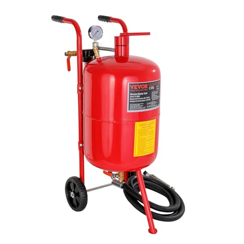 VEVOR Sandstrahlen, 40 L Sandstrahlmaschine, 60-125 PSI Mobiler Sandstrahler mit Zubehör, 2,4 mm, 2,7 mm, 3,2 mm, 3,6 mm Keramikdüsen Sandstrahlerrohr, 2,5 m Schlauchlänge Siphon-Schleifeinheiten VEVOR Sandstrahlen, 40 L Sandstrahlmaschine, 60-125 PSI Mobiler Sandstrahler mit Zubehör, 2,4 mm, 2,7 mm, 3,2 mm, 3,6 mm Keramikdüsen Sandstrahlerrohr, 2,5 m Schlauchlänge Siphon-Schleifeinheiten von VEVOR