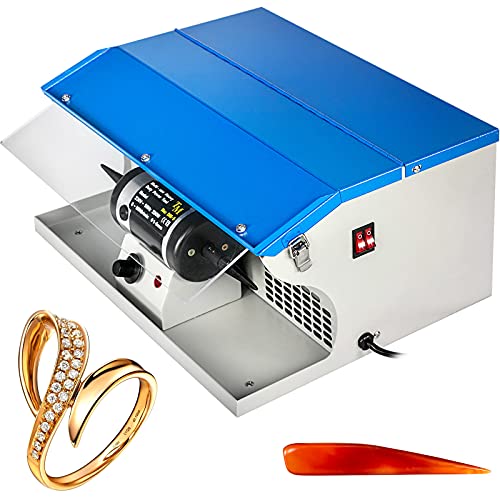 VEVOR Schmuckpoliermaschine 200W Jewelry Buffer Polishing Machine Schmuckpolierpuffer Poliermaschine Schmuckschleifer für die Herstellung und Wartung von Schmuck VEVOR Schmuckpoliermaschine 200W Jewelry Buffer Polishing Machine Schmuckpolierpuffer Poliermaschine Schmuckschleifer für die Herstellung und Wartung von Schmuck von VEVOR
