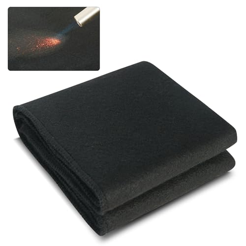 VEVOR Schweißdecke 310 x 700 x 3 mm Schweißschutzdecke 982 ℃ Hitzebeständigkeit Hitzeschutzgewebe Wärmeschutzmatte Kohlefaser Löschdecke feuerfeste Unterlage Brandschutzmatte Feuermatte Schwarz VEVOR Schweißdecke 310 x 700 x 3 mm Schweißschutzdecke 982 ℃ Hitzebeständigkeit Hitzeschutzgewebe Wärmeschutzmatte Kohlefaser Löschdecke feuerfeste Unterlage Brandschutzmatte Feuermatte Schwarz von VEVOR