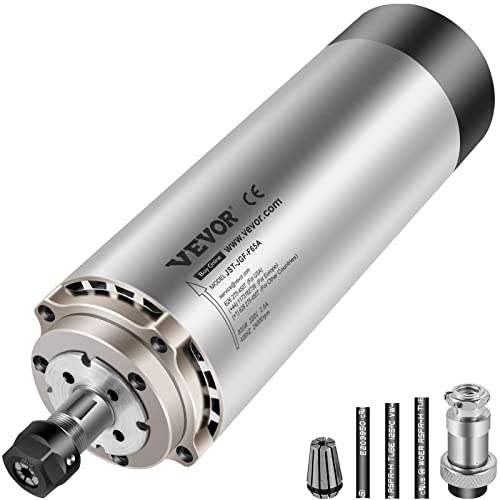VEVOR Spindelmotor CNC Spindelmotor Luftgekühlte 0,8 Kw, Luftkühlung Spindelmotor 220-250 V Luftgekühlter Motor für CNC Spannzangenfutter 0-24000 U/min Air Cooled Spindle Motor Wind Cooled VEVOR Spindelmotor CNC Spindelmotor Luftgekühlte 0,8 Kw, Luftkühlung Spindelmotor 220-250 V Luftgekühlter Motor für CNC Spannzangenfutter 0-24000 U/min Air Cooled Spindle Motor Wind Cooled von VEVOR