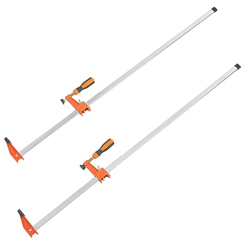 VEVOR Stangenzwingen für die Holzbearbeitung, 2er-Pack 914,4 mm Klemme/Spreizer, Schnellwechsel-F-Klemme mit 272 kg Belastungsgrenze, 63,5 mm Ausladungstiefe, Gusseisen und Kohlenstoffstahl VEVOR Stangenzwingen für die Holzbearbeitung, 2er-Pack 914,4 mm Klemme/Spreizer, Schnellwechsel-F-Klemme mit 272 kg Belastungsgrenze, 63,5 mm Ausladungstiefe, Gusseisen und Kohlenstoffstahl von VEVOR